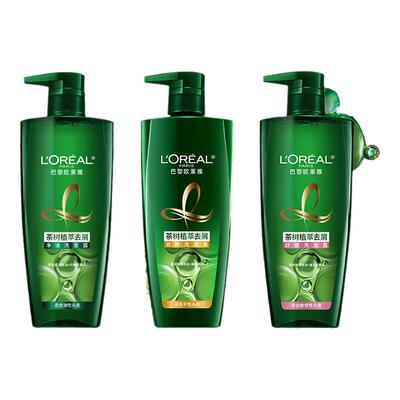 欧莱雅洗发水松茶树净油去屑正品
