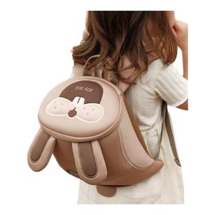 zoyzoii儿童书包幼儿园女孩男童牵引绳防走失宝宝外出旅游小背包