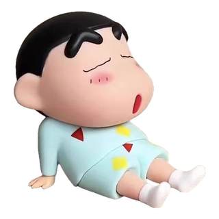 蜡笔小新手机支架懒人手机座可爱桌面摆件手办模型公仔潮玩草莓熊送朋友小朋友的礼物好玩个性创意手机支架