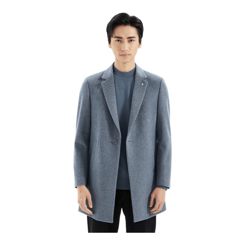 【花色混纺】利郎男装毛呢外套2025冬季新款休闲保暖茄克Q3DYR511