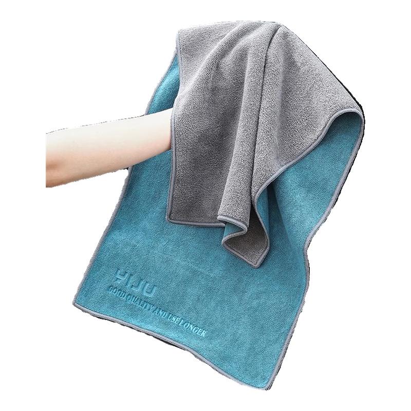 高级洗车毛巾擦车布专用吸水无痕汽车用品车载内饰车内抹布不掉毛