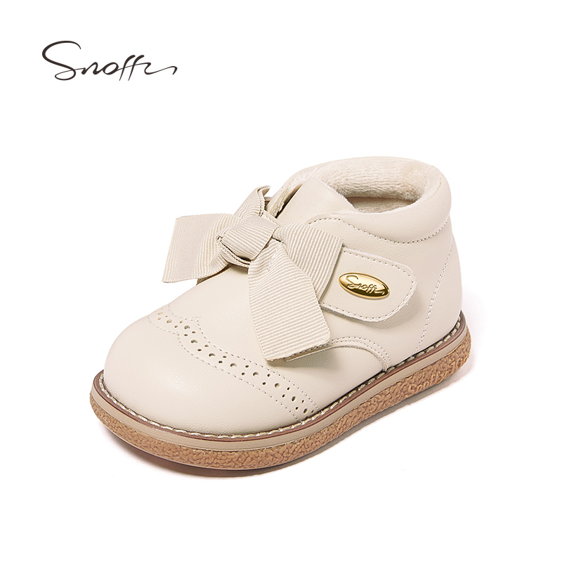 Snoffy斯纳菲春秋款女童公主皮鞋