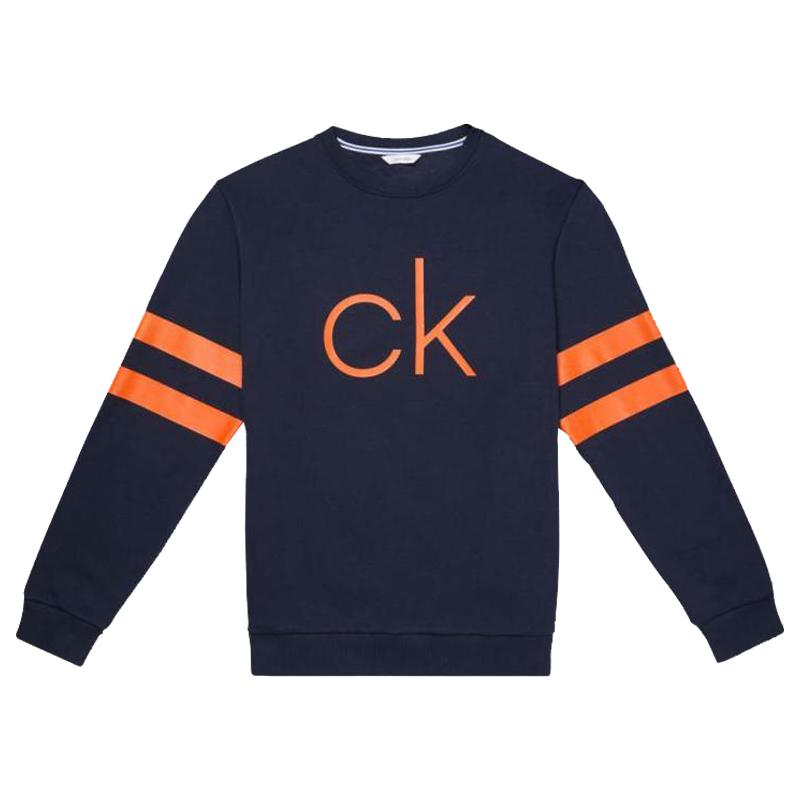 CALVINKLEIN男休闲长袖圆领卫衣