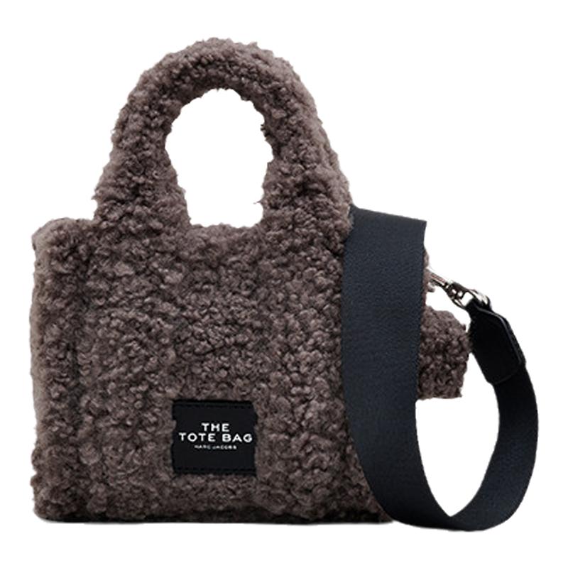 MarcJacobs泰迪毛绒托特包