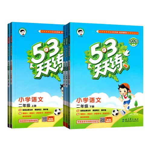 53天天练二年级全套人教版