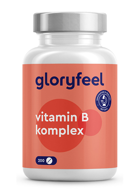 【自营】GloryFeel德国复合维生素B族8种200片b1b2b3b5b6b7b9b12