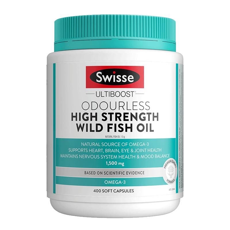 Swisse深海鱼肝鱼油中老年降血通脂血糖血压保健品官方旗舰店正品