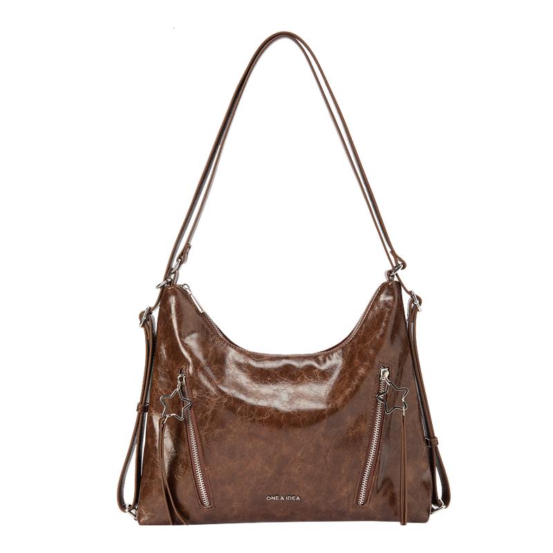 畹町复古波禧风单双肩两用包