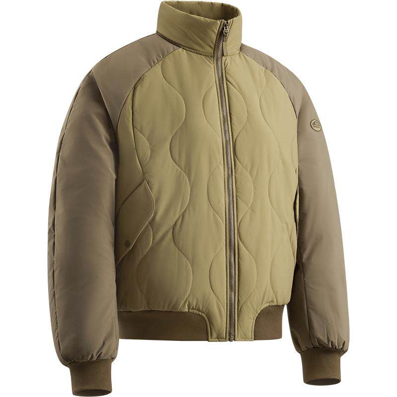 蕉下飞行员夹克气绒服女CL98024 保暖似羽绒夹棉棉服