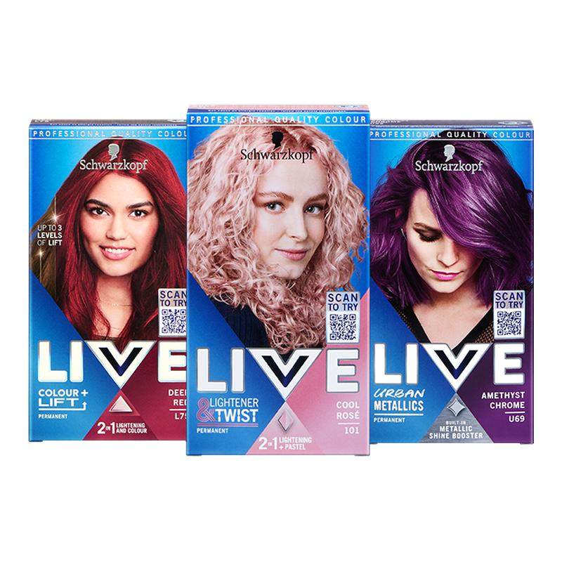 施华蔻粉棕色LIVE染发剂官方正品染发膏无刺激正品女2025流行色,美发护发/假发,彩染,淘宝优惠券,粉丝福利购,淘宝优惠卷