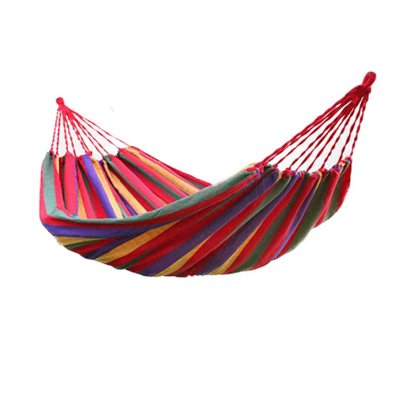 加厚户外野营双人折叠秋千吊床