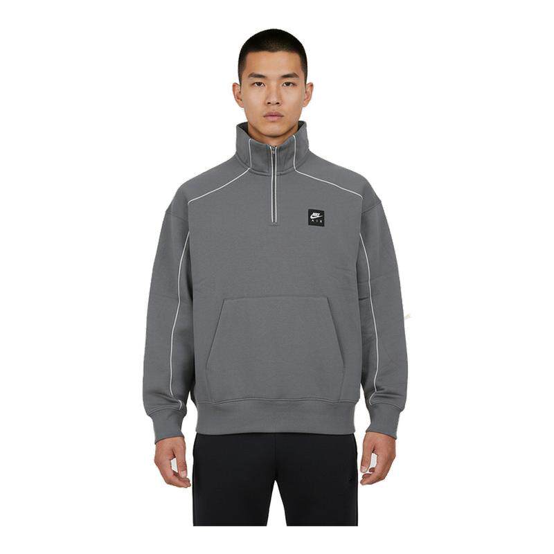 Nike耐克男装2025冬季新款AIR BB FLC QZ抓绒套头卫衣II3144