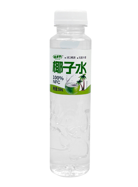 泰国进口100%椰子水nfc纯椰子水天然电解质350ml*8瓶0糖0脂整箱