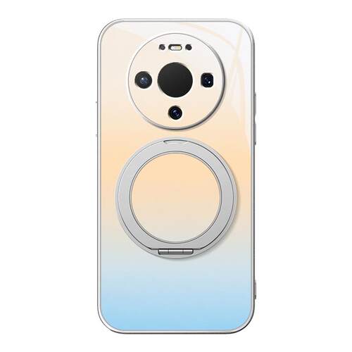 撞色渐变适用华为mate80pro手机壳mate70新款mate60pro+磨砂肤感挂绳男女50磁吸支架40/30防摔硅胶夏季简约