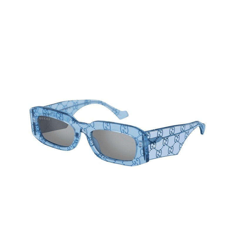 明星同款 开云眼镜古驰GUCCI男女同款透明线芯太阳镜墨镜GG1426S