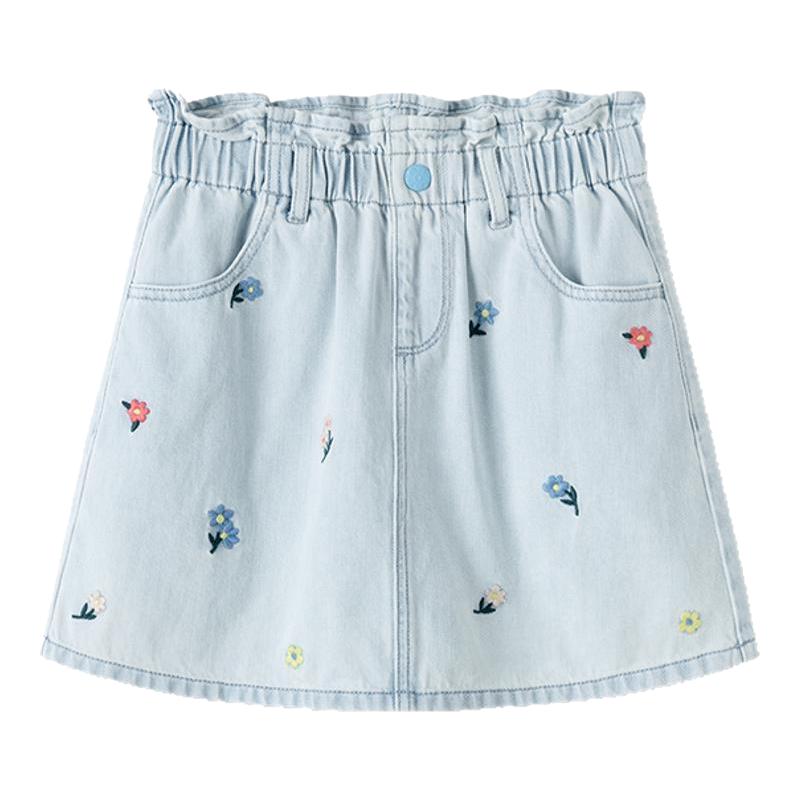 巴拉巴拉女童短褲兒童純棉花苞裙