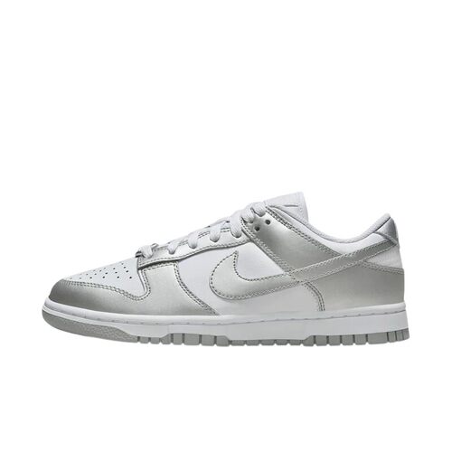 NIKE耐克女鞋Dunk Low银灰白复古篮球鞋低帮休闲运动鞋FV1311-100