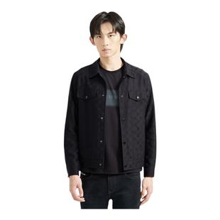 通勤外套男Q4CJK007 利郎青年商务夹克男2025秋时尚 针织桑蚕丝