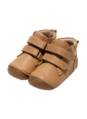 ExtraOne澳洲真皮魔术贴儿童皮鞋防滑软底宝宝鞋加绒保暖童鞋#419