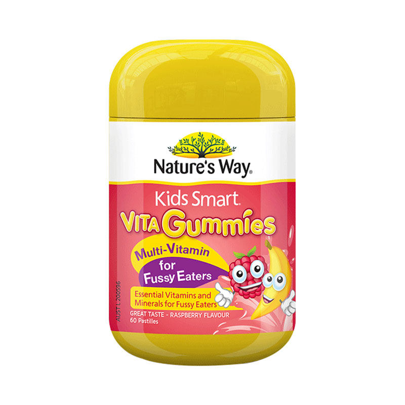 Nature's Way佳思敏儿童吃饭香复合维生素B族多维锌营养软糖挑食