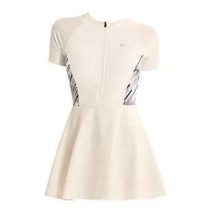 泳装 连体专业显瘦遮肚保守微胖泡温泉大码 2025新款 Keep游泳衣女款