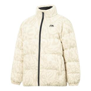 李宁男童羽绒服官方旗舰正品宽松鸭绒短款日常休闲蓄温保暖羽绒服