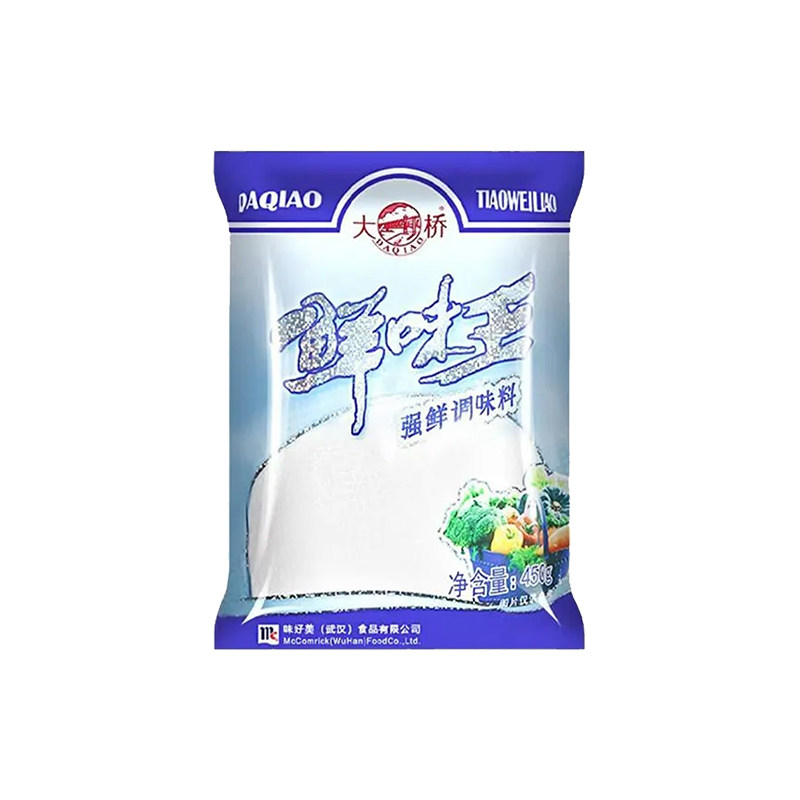 【百补】大桥鲜味王味精450g整箱调味料提鲜官方旗舰店商用批发