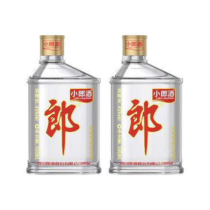 郎酒浓酱兼香型经典小郎酒45度100ml小瓶四川光瓶白酒自饮口粮酒