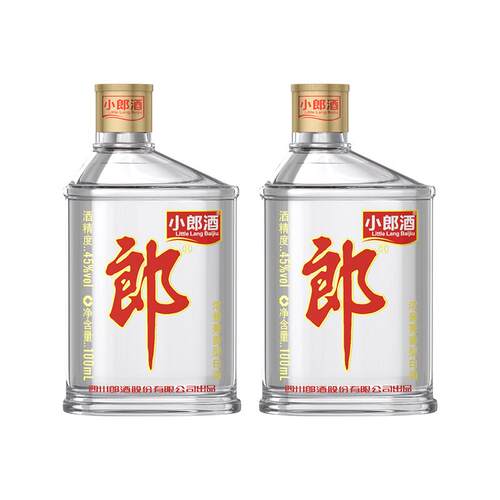 郎酒浓酱兼香型经典小郎酒45度100ml小瓶四川光瓶白酒自饮口粮酒