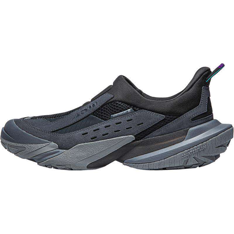 李宁户外CF溯丨行山3 LITE 一脚蹬男女休闲鞋徒步防滑耐磨运