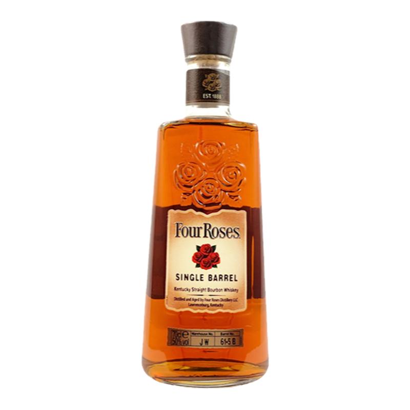 四玫瑰单桶波本威士忌four roseWhisky原瓶进口洋酒700ml50度
