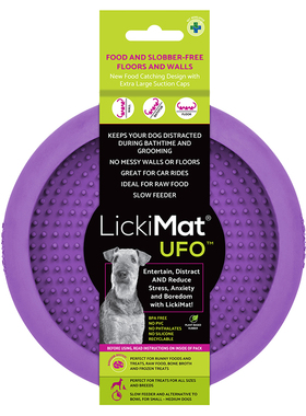 LickiMat澳洲狗碗慢食碗UFO解闷益智玩具宠物碗