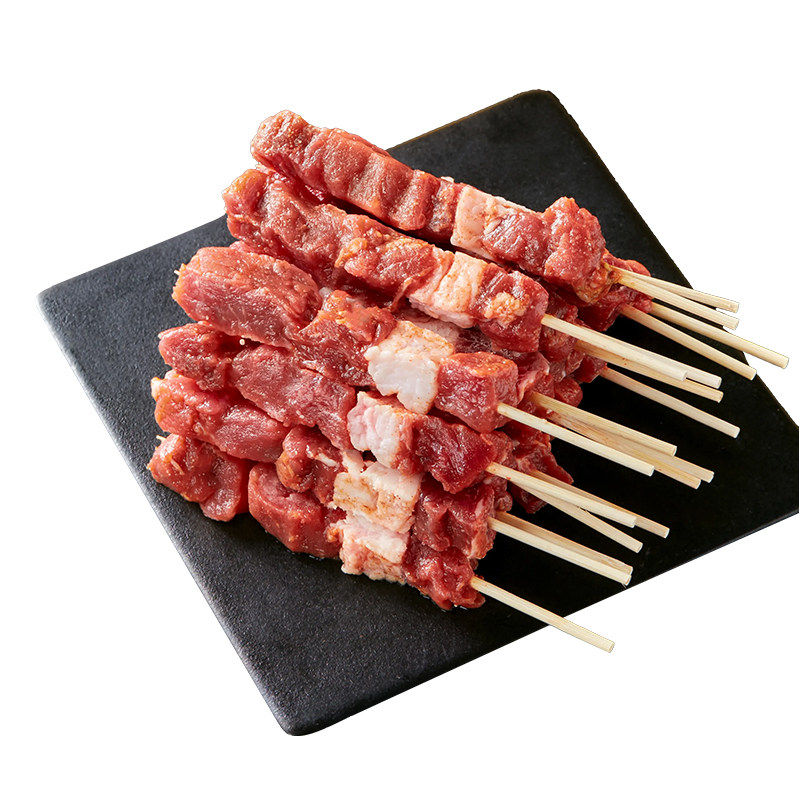 小牛彼德澳安格斯牛肉串露营烤串空气炸锅半成品烧烤烤肉生鲜食材