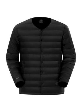 伯希和户外800蓬鹅绒服男新款女轻量外套排骨羽绒服冲锋衣内胆