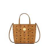 Visetos迷你菜篮子通勤款 MCM女包 Toni 手提购物袋单肩斜挎托特包