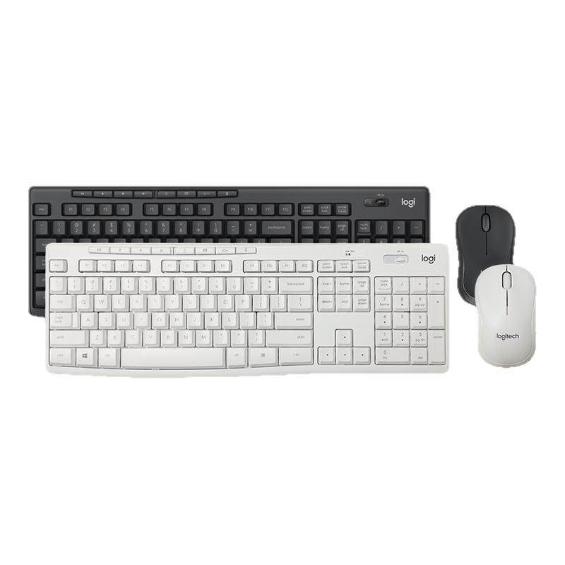 罗技MK295键鼠套装无线静音台式电脑笔记本办公打字键盘鼠标套装