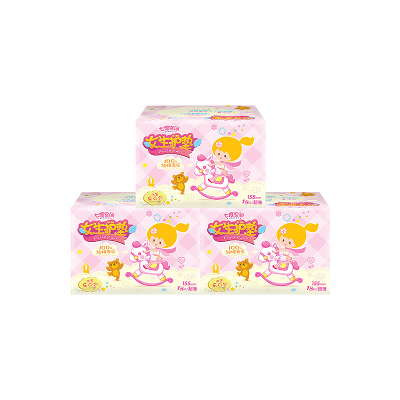 七度空间纯棉护垫155mm迷你卫生巾组合装官方正品棉柔透气姨妈巾,洗护清洁剂/卫生巾/纸/香薰,护垫,淘宝优惠券,粉丝福利购,淘宝优惠卷