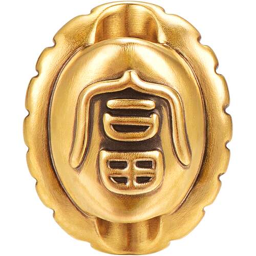 明牌珠宝黄金富甲八方转运珠