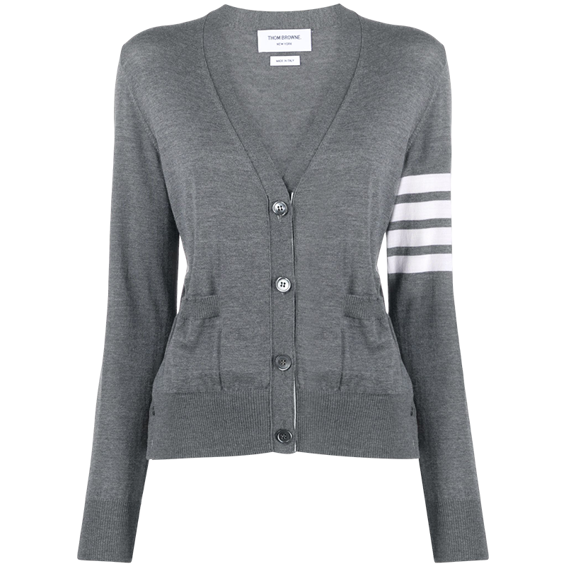 [典彩系列]THOM BROWNE 女士四条纹休闲针织开衫薄外套,女装/女士精品,毛针织衫,淘宝优惠券,粉丝福利购,淘宝优惠卷