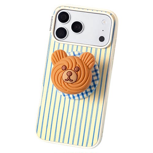 【黄油与吐司】PopSockets泡泡骚磁吸式气囊手机支架苹果iPhone17/16ProMax/Pro MagSafe圆啪嗒指环扣