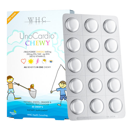 WHC小超人儿童鱼油补脑记忆免疫