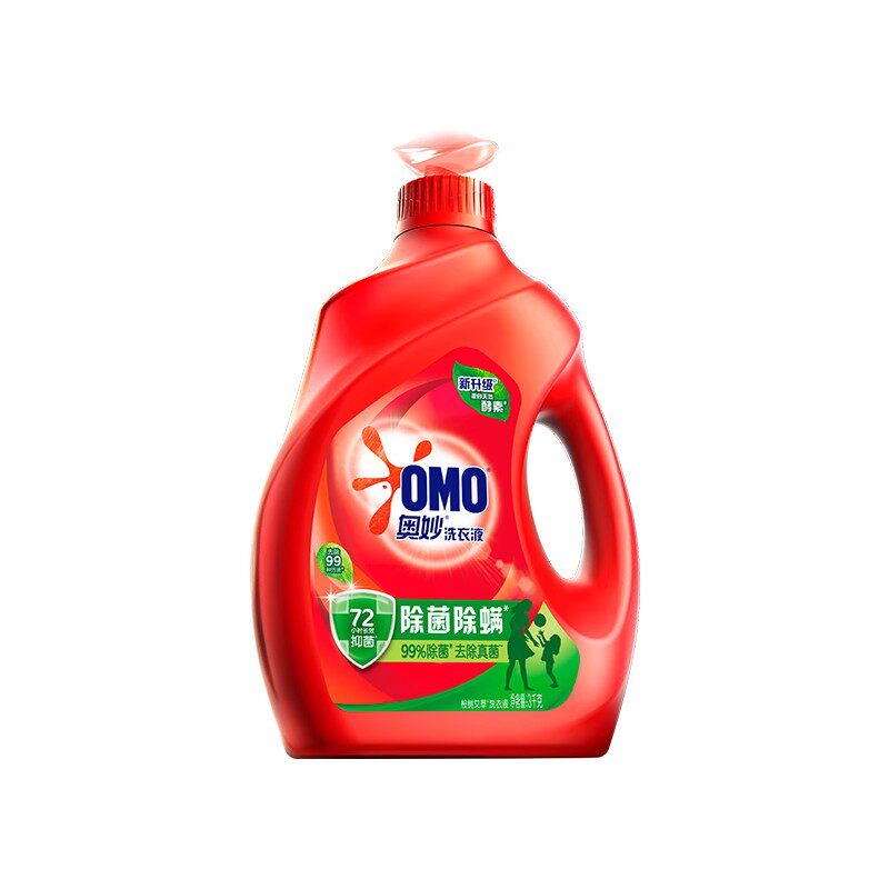 奥妙家庭用洗衣液官方旗舰店正品持久留香72小时整箱批家用除菌螨