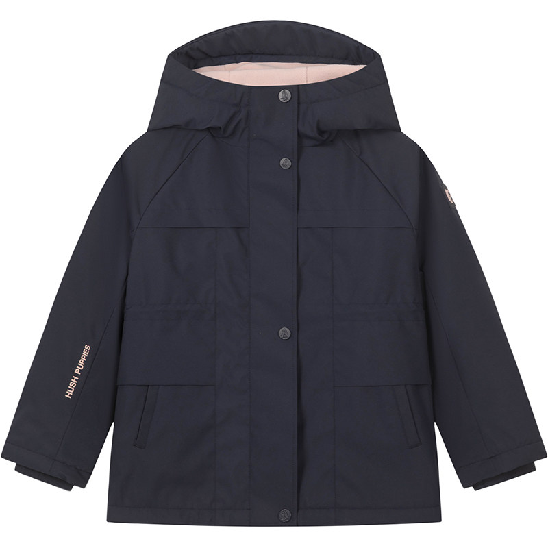 【25秋冬新品】暇步士童装女童外套大童休闲加绒风衣儿童宽松上衣,童装/婴儿装/亲子装,普通外套,淘宝优惠券,粉丝福利购,淘宝优惠卷