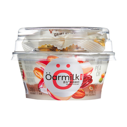 Oarmilk吾岛酸奶草莓蜜桃格兰诺拉希腊早餐低温120g旗舰店蔗糖