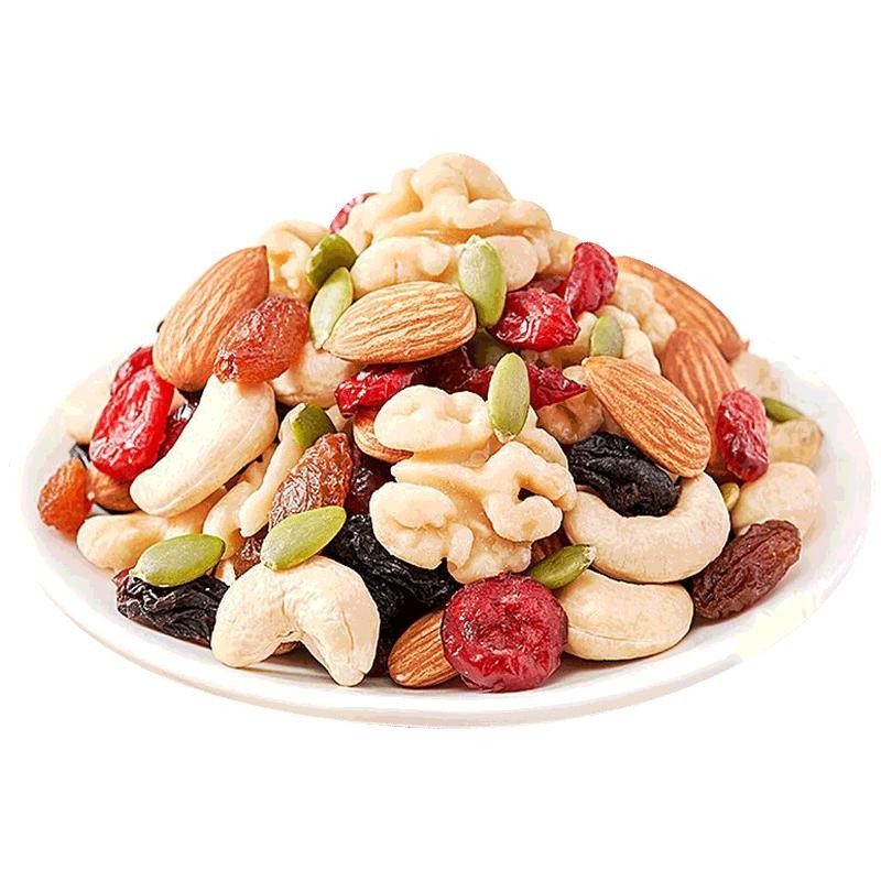 每日坚果混合果干果仁大罐装儿童孕妇营养早餐零食官方整箱旗舰店