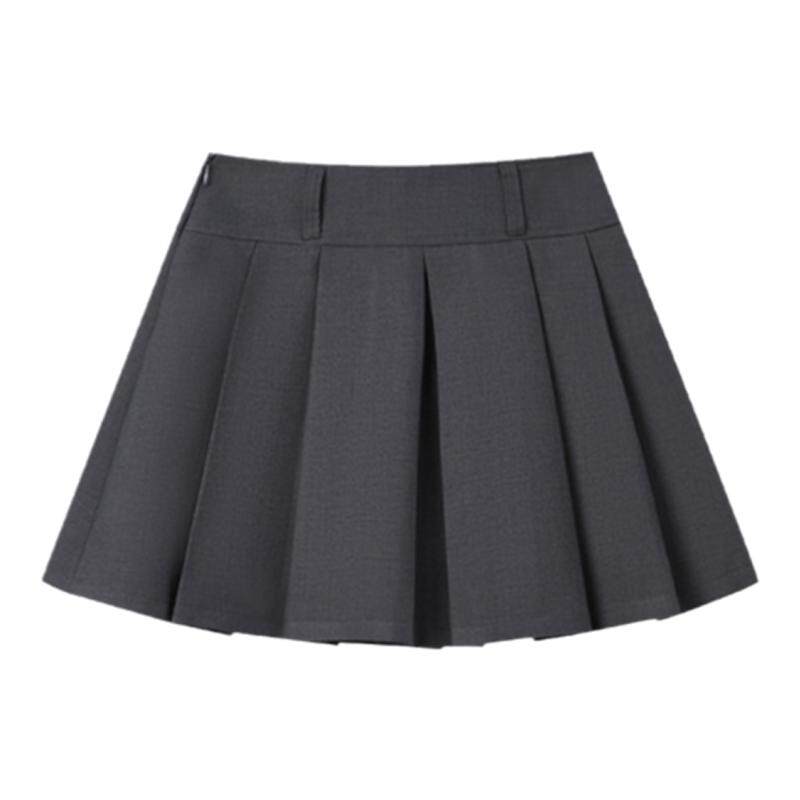 SPAO韩国同款秋冬女士气质时尚易搭纯色短裙百褶裙,女装/女士精品,半身裙,淘宝优惠券,粉丝福利购,淘宝优惠卷