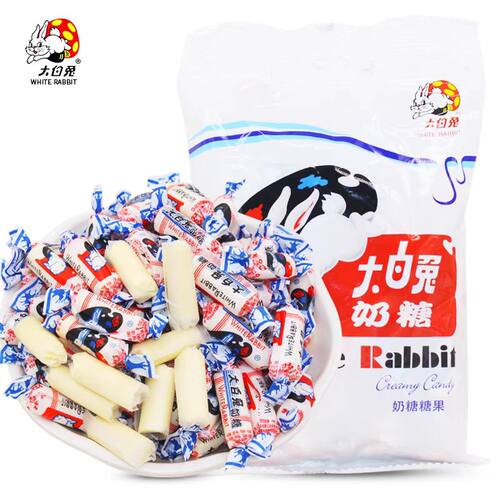 上海大白兔原味奶糖糖果零食