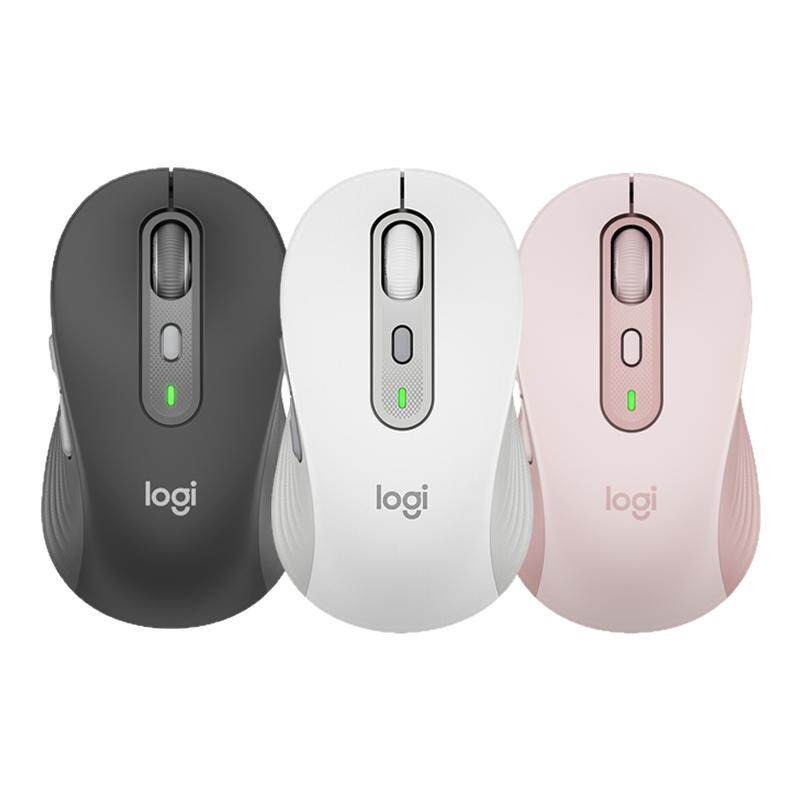 罗技M750M/L无线蓝牙鼠标轻音办公家用笔记本台式电脑大小手