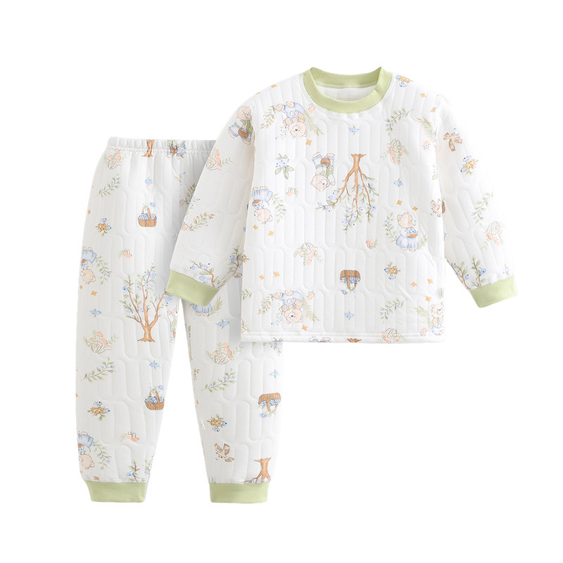 儿童秋衣秋裤秋冬款男女童保暖衣套装宝宝睡衣纯棉加厚打底棉毛衫,童装/婴儿装/亲子装,家居服套装,淘宝优惠券,粉丝福利购,淘宝优惠卷