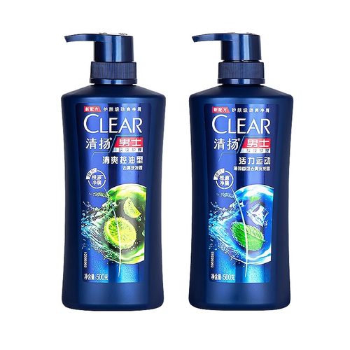 清扬洗发水男士防脱韧发去屑清爽